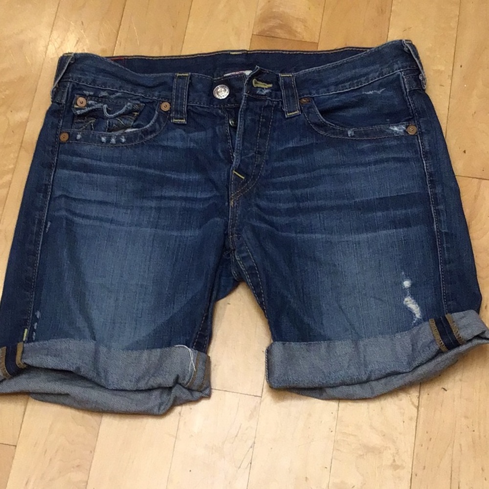 NWOT True Religion jean shorts